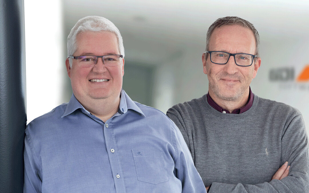 GDI-Geschäftsführer Andreas Richter und Michael Richter